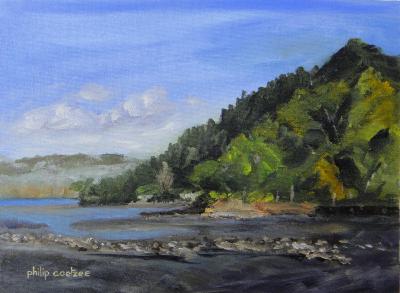 Huia Beach Auckland 12"x9" (304x229) SOLD
