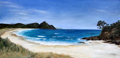 Medlands beach 36"x18" (914x457) COMMISSION