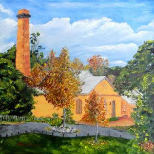 The Pumphouse 16"x16" (406x406)